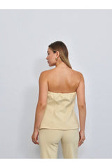 Aec Prive Kadın Astarlı Büstiyer Pantolon Takım