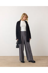 Aec Prive Kadın Kalın Uzun Hırka Modası