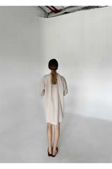 Aec Prive Bağlamalı Keten Kimono Gömlek Modası