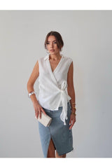 Aec Prive Özel Tasarım Kadın Gömlek İle Şık Kombin