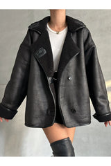 Aec Prive Kadın Oversize Mont ile Şık ve Rahat Stil