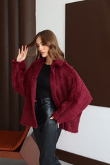 Aec Prive Kadın Kaşe Kaban Ceket - Rahat ve Şık