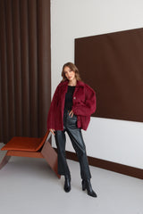 Aec Prive Kadın Kaşe Kaban Ceket - Rahat ve Şık