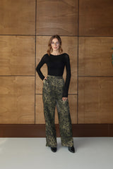 Aec Prive Kadın Desenli Pantolon