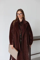 Aec Prive Kadın Tüylenmez Kaşmir Kaban - Lüks