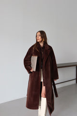 Aec Prive Kadın Tüylenmez Kaşmir Kaban - Lüks