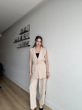 Aec Prive Lüx Silhouette Belden Oturtmalı Yelek Takım- 4467