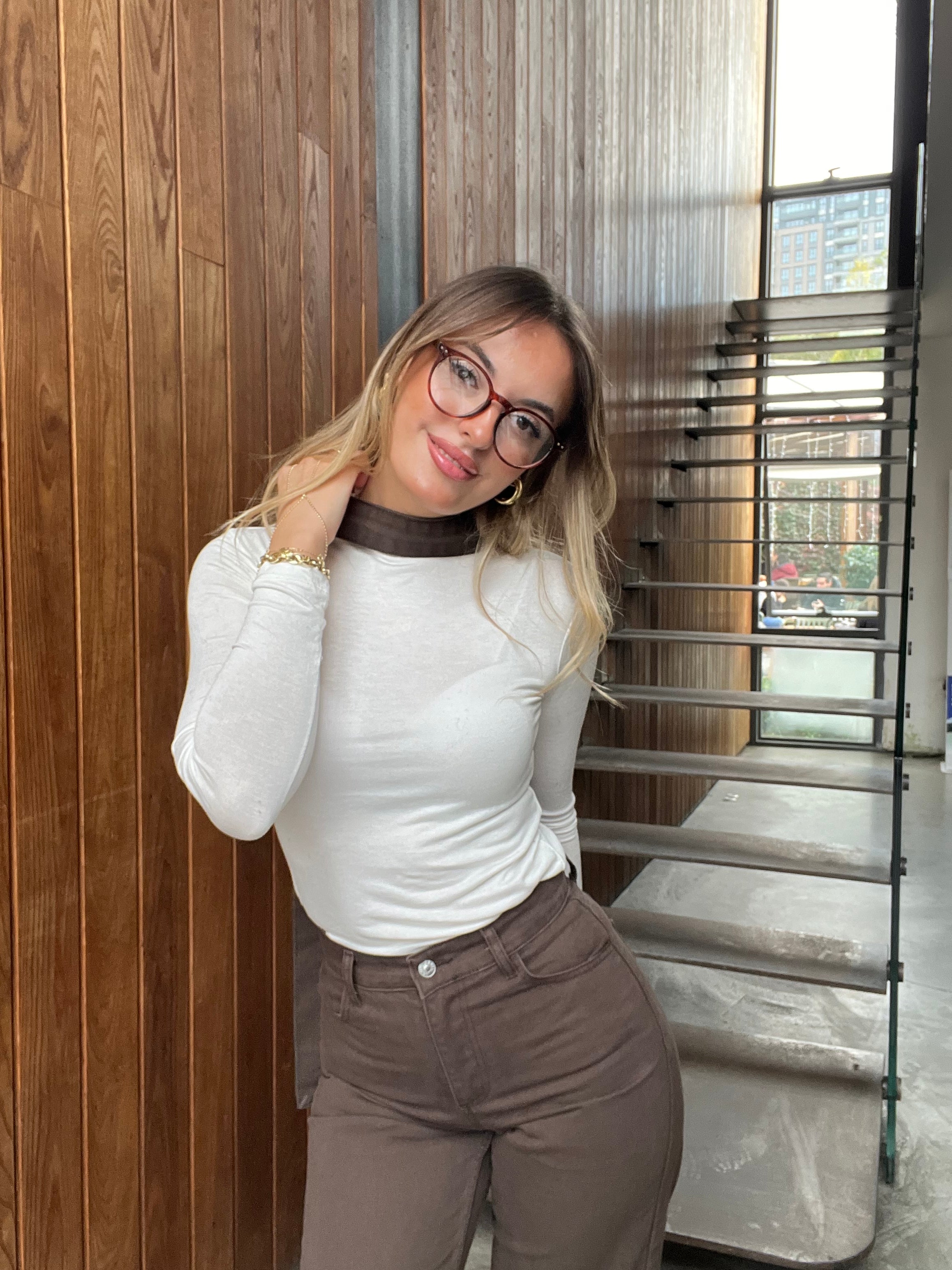 Aec Prive Women's Stylish Design Denim Jacket and Pants Set