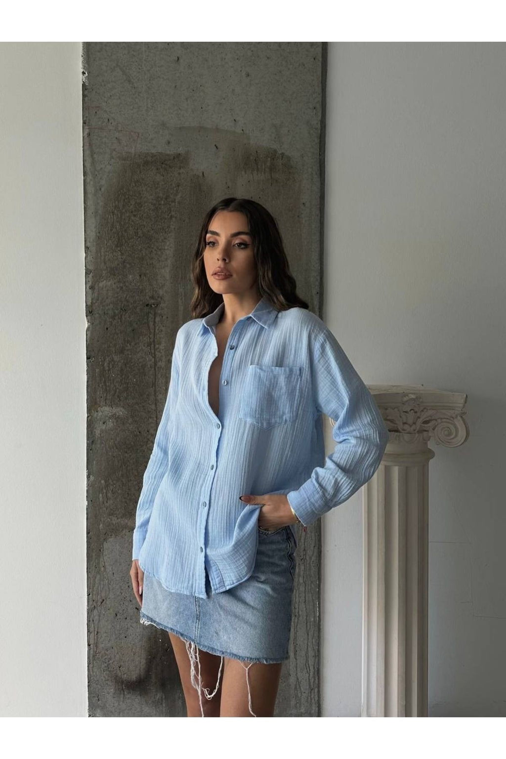 Aec Prive Women's Cotton Shirt - Stylish and Comfortable
