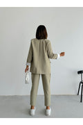 Aec Prive Women's Blazer and Trousers Set - Stylish and Comfortable