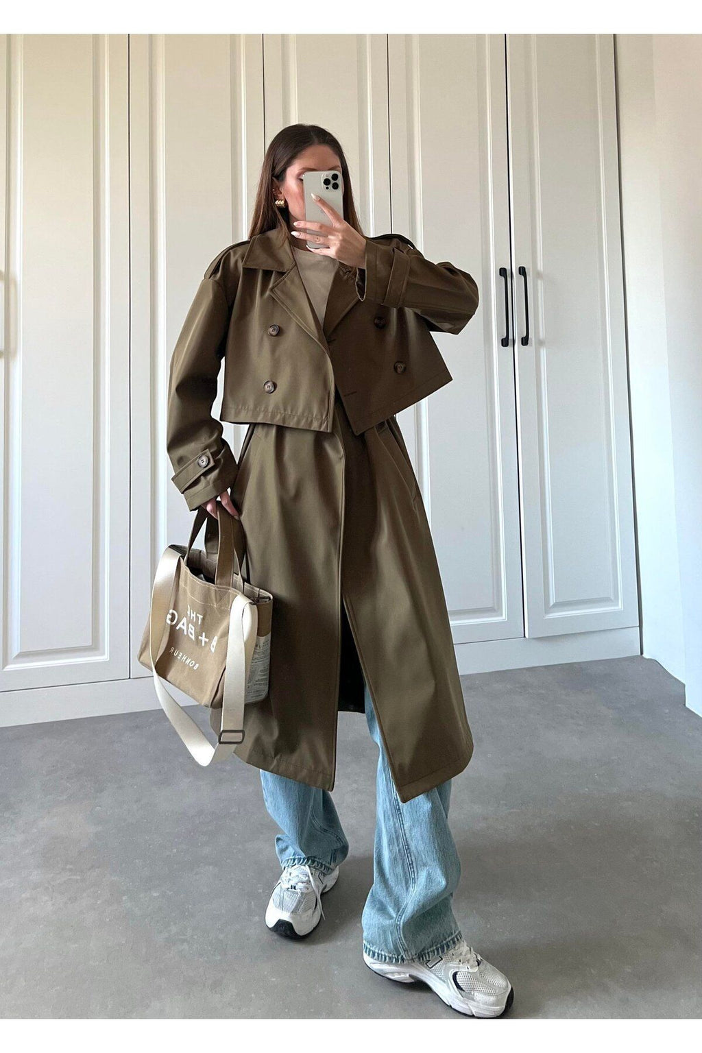 Aec Prive Women's Magic Trench Coat - Stylish and Comfortable