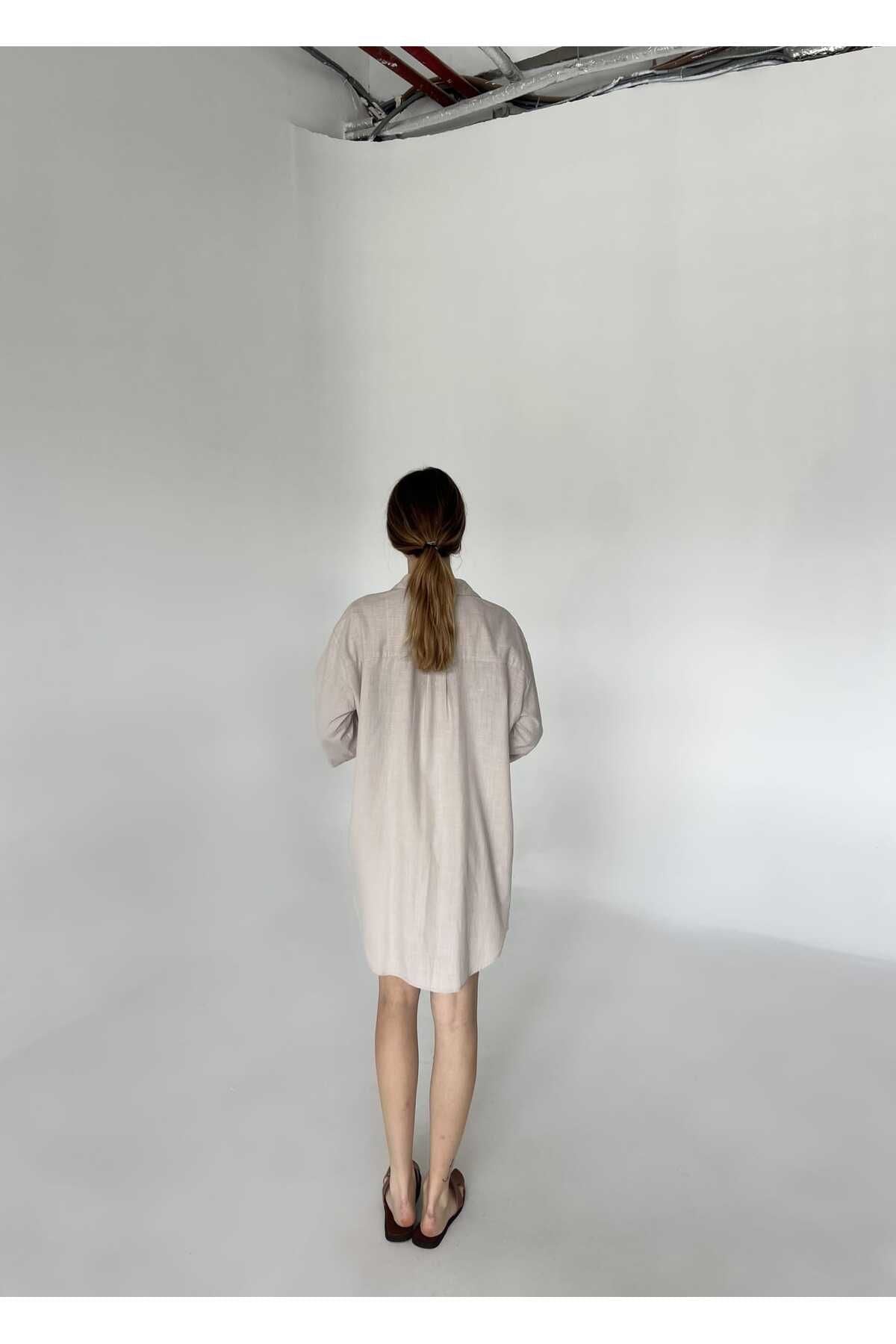 Aec Private Tied Linen Kimono Shirt Fashion