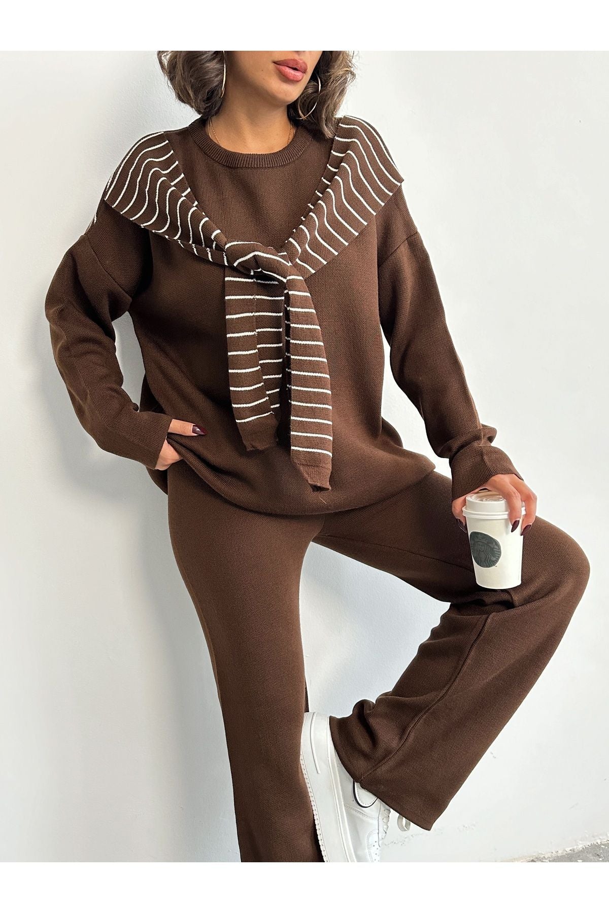 Aec Prive Women's Knitwear Set - Stylish and Comfortable