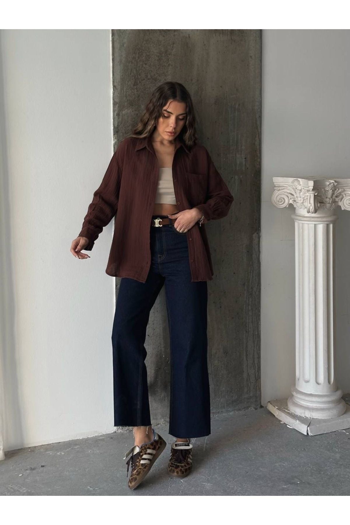 Aec Prive Women's Cotton Shirt - Stylish and Comfortable