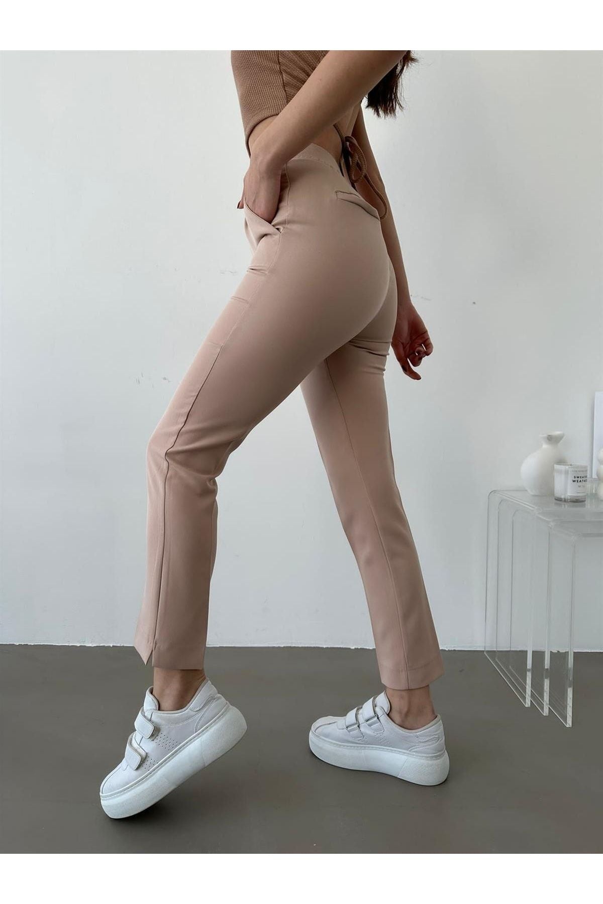 Aec Prive Elastic Waist Women's Pants - Comfortable and Stylish