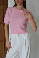 Aec Prive Kadın Kısa Kollu Yumoş Kazak