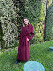 Aec Prive Kadın Premium Kalite Kaşe Kaban