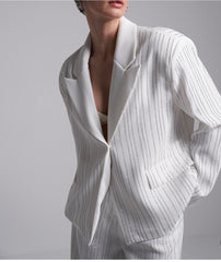 Aec Prive Premium Kalite Şık Taşlı Blazer Ceket Pantolon Takım