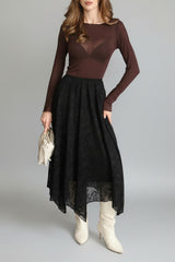 Aec Prive Kadın Transparan Pamuklu Bluz