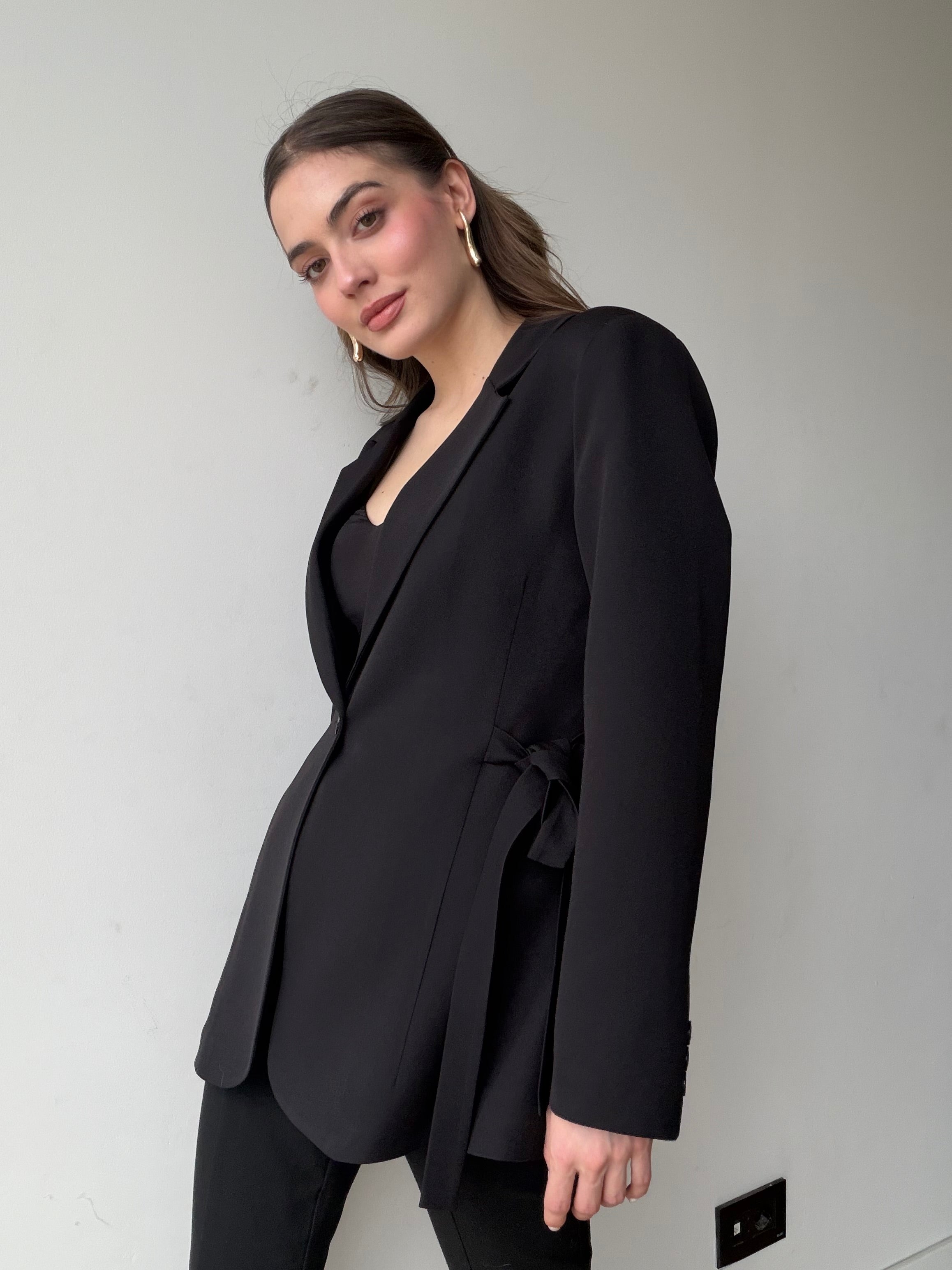 Aec Prive Women's Premium Quality Stylish Jacket with a Slimming Waist