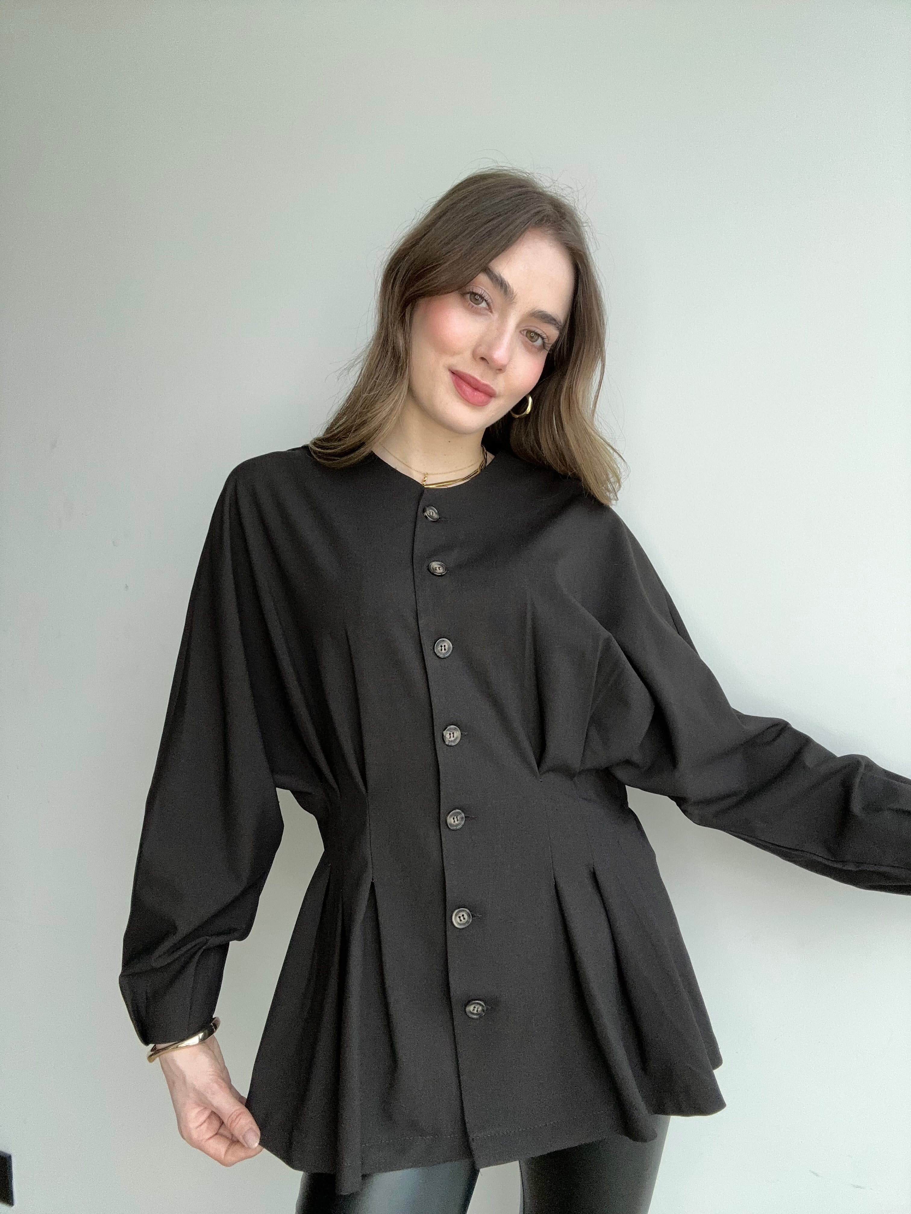 Aec Prive Women's Paris Pleated Jacket -2313