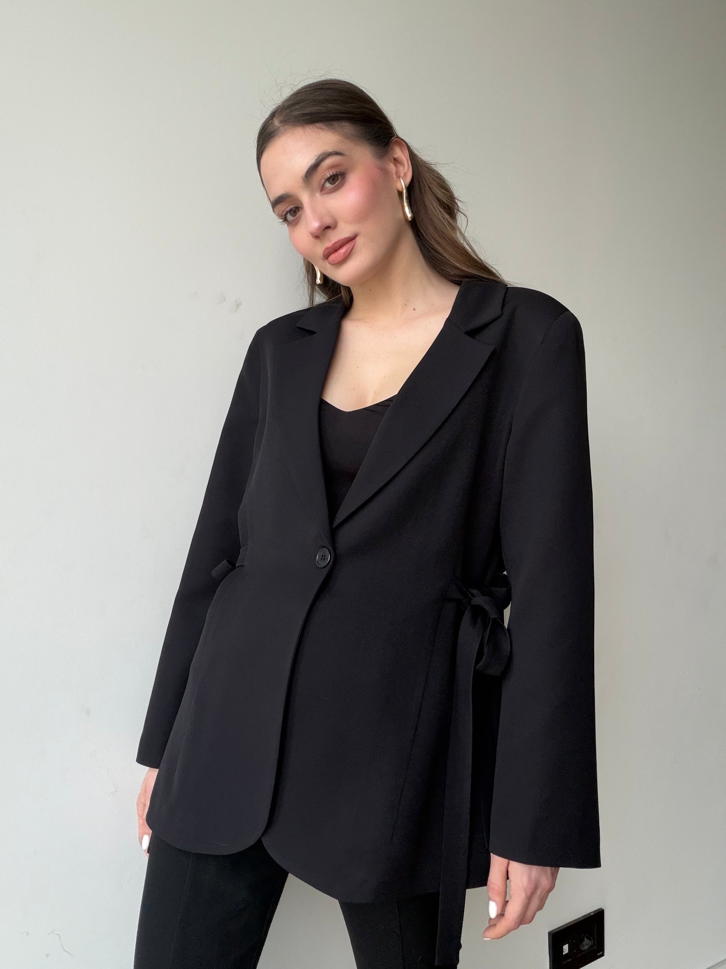 Aec Prive Women's Premium Quality Stylish Jacket with a Slimming Waist