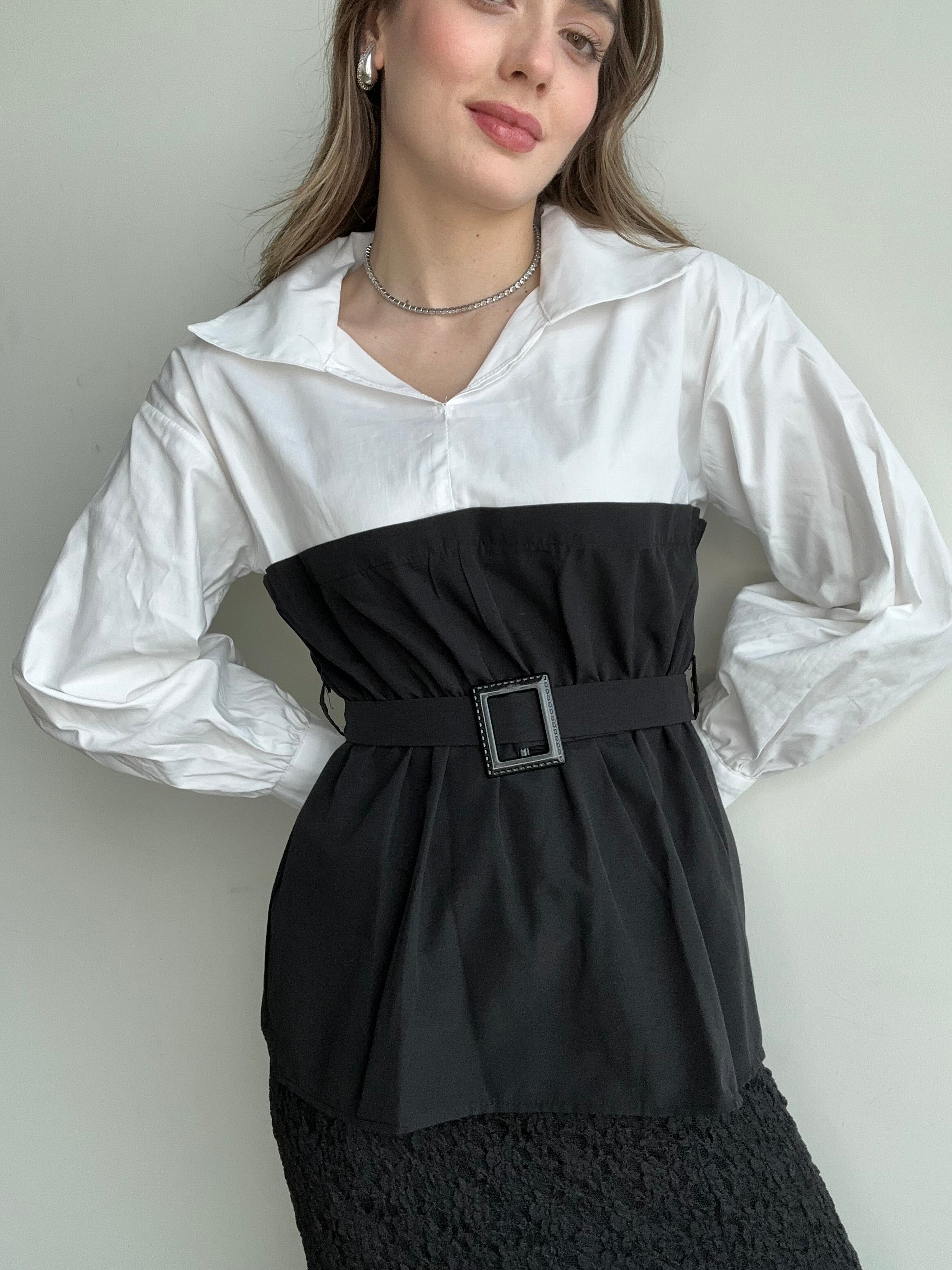 Aec Prive Women's Venesia Belted Shirt - 22492