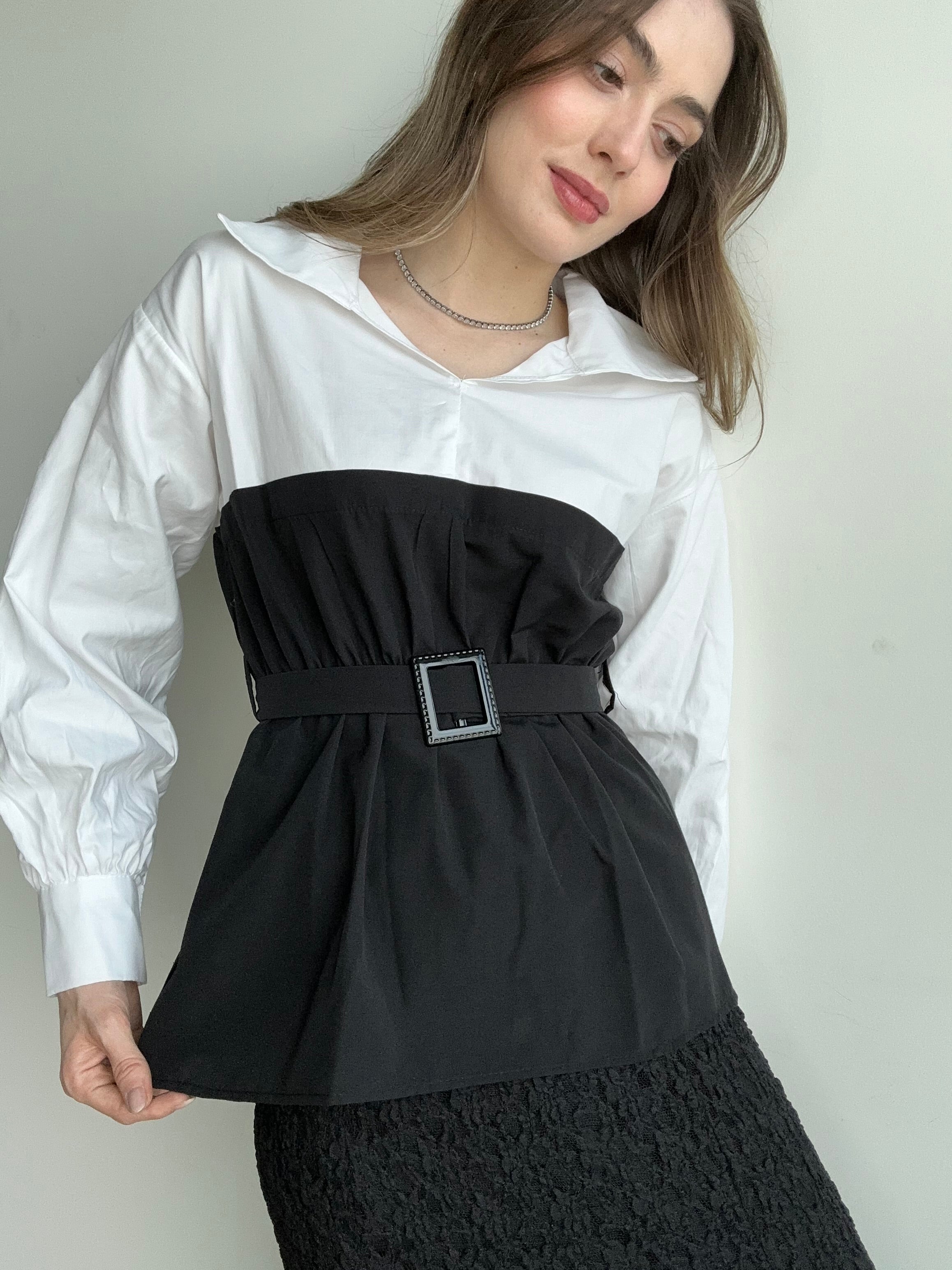 Aec Prive Women's Venesia Belted Shirt - 22492