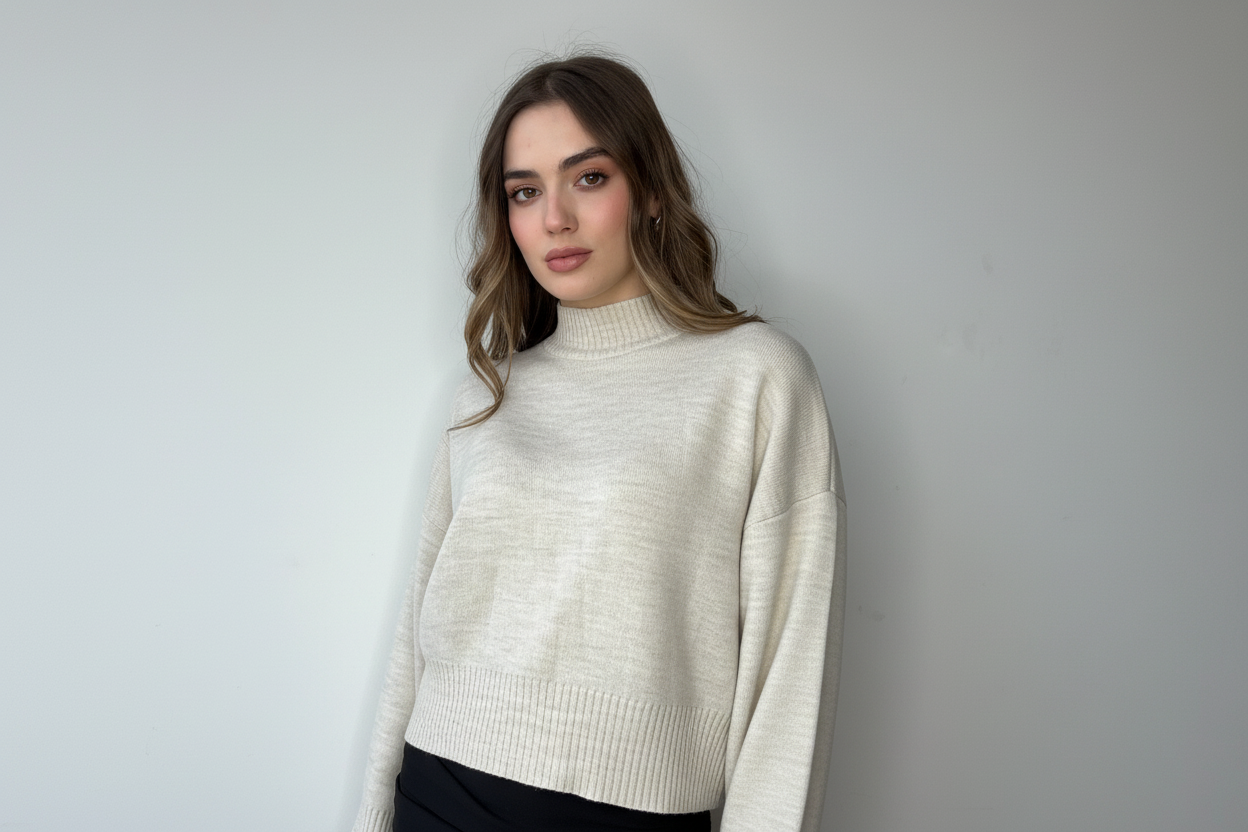 Aec Prive Oversize Women's Sweater - Comfortable and Stylish