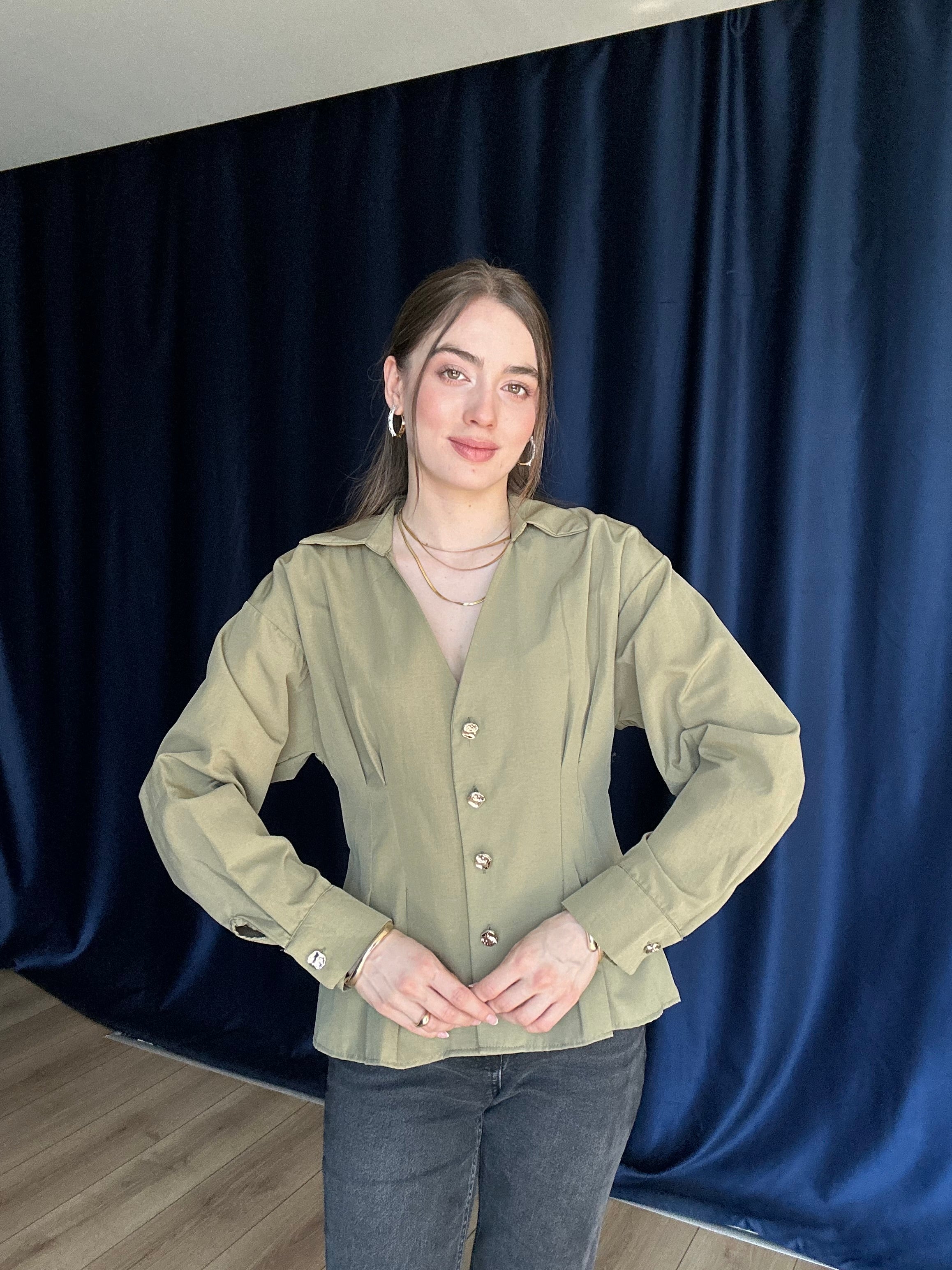 Aec Prive Women's Bella Slimming Stylish Shirt-23423