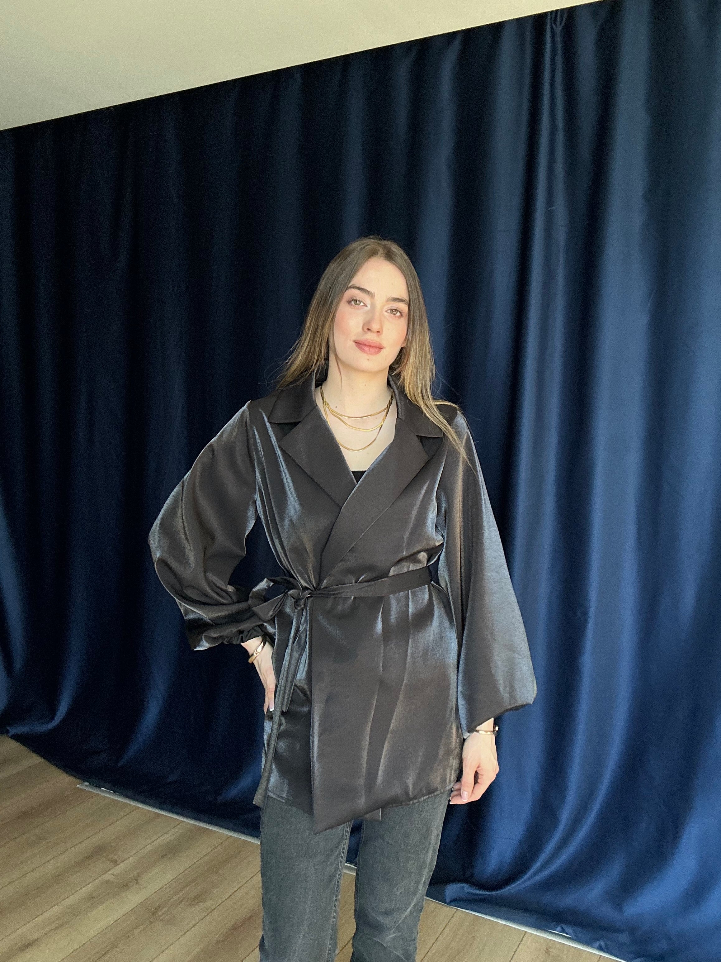 Aec Prive Kadın Éclat Luxe Blazer Ceket -3423