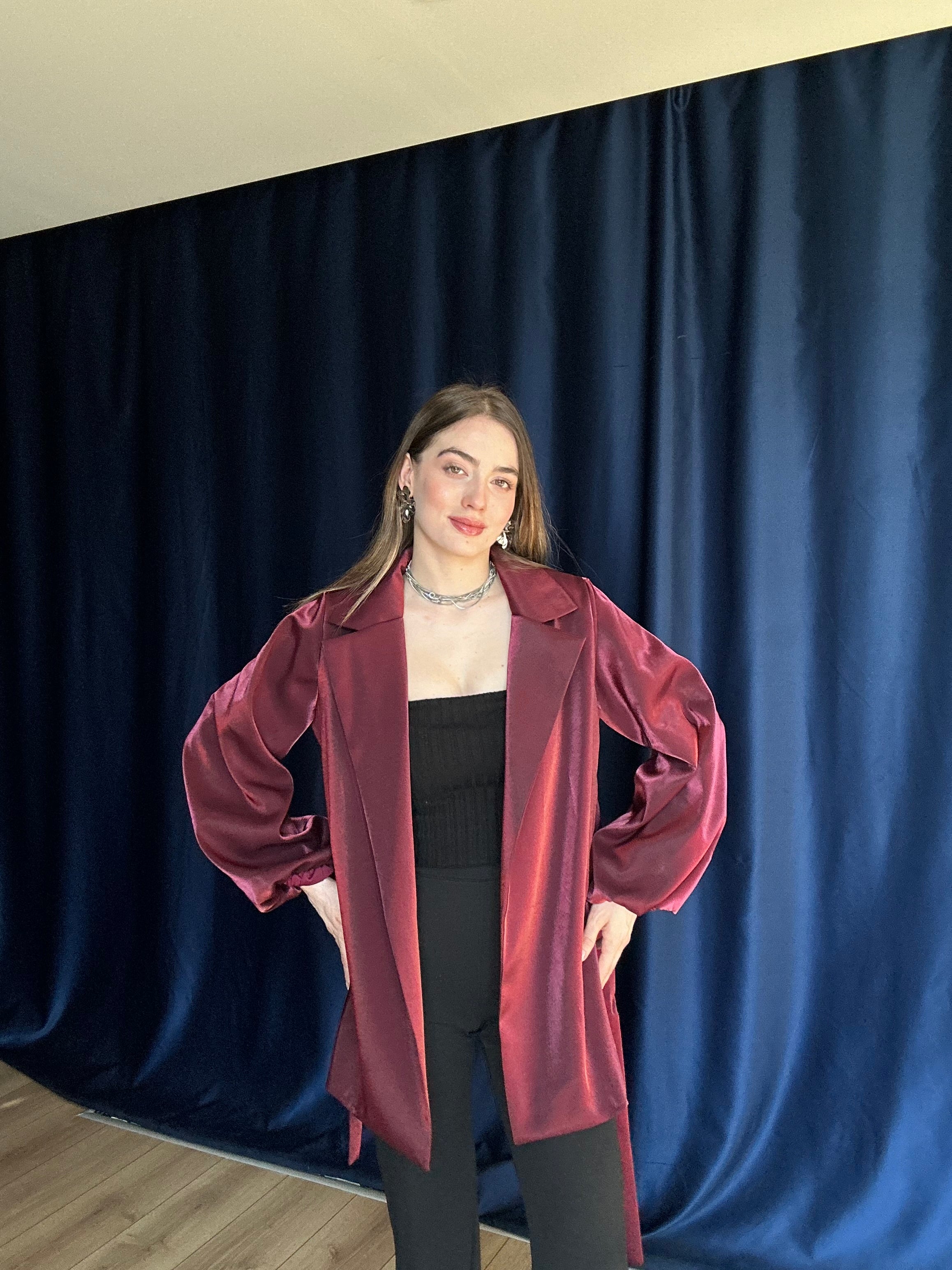 Aec Prive Kadın Éclat Luxe Blazer Ceket -3423