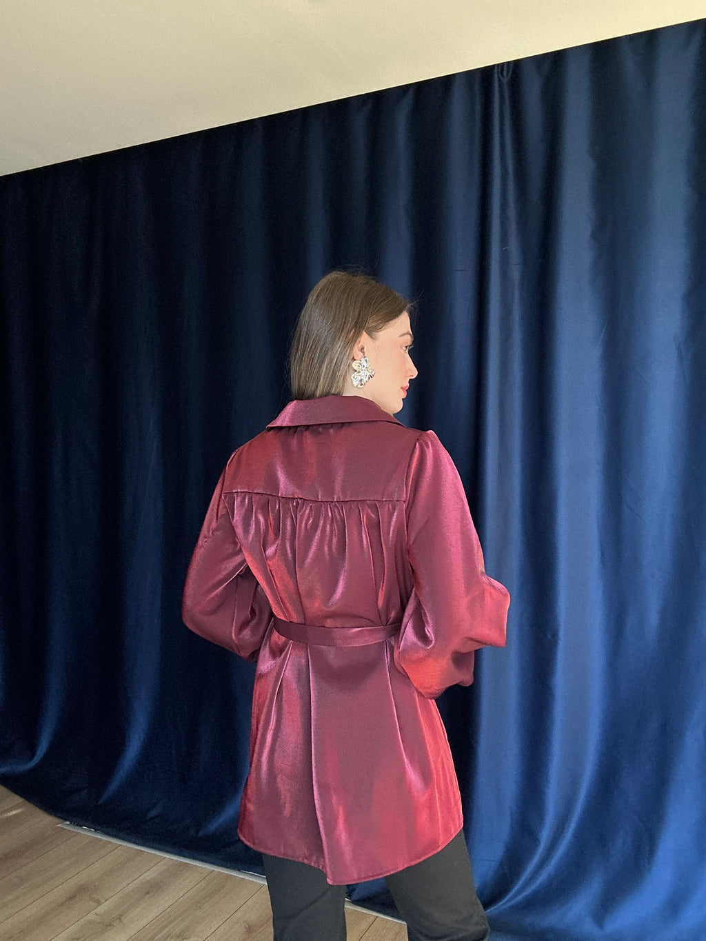 Aec Prive Kadın Éclat Luxe Blazer Ceket -3423