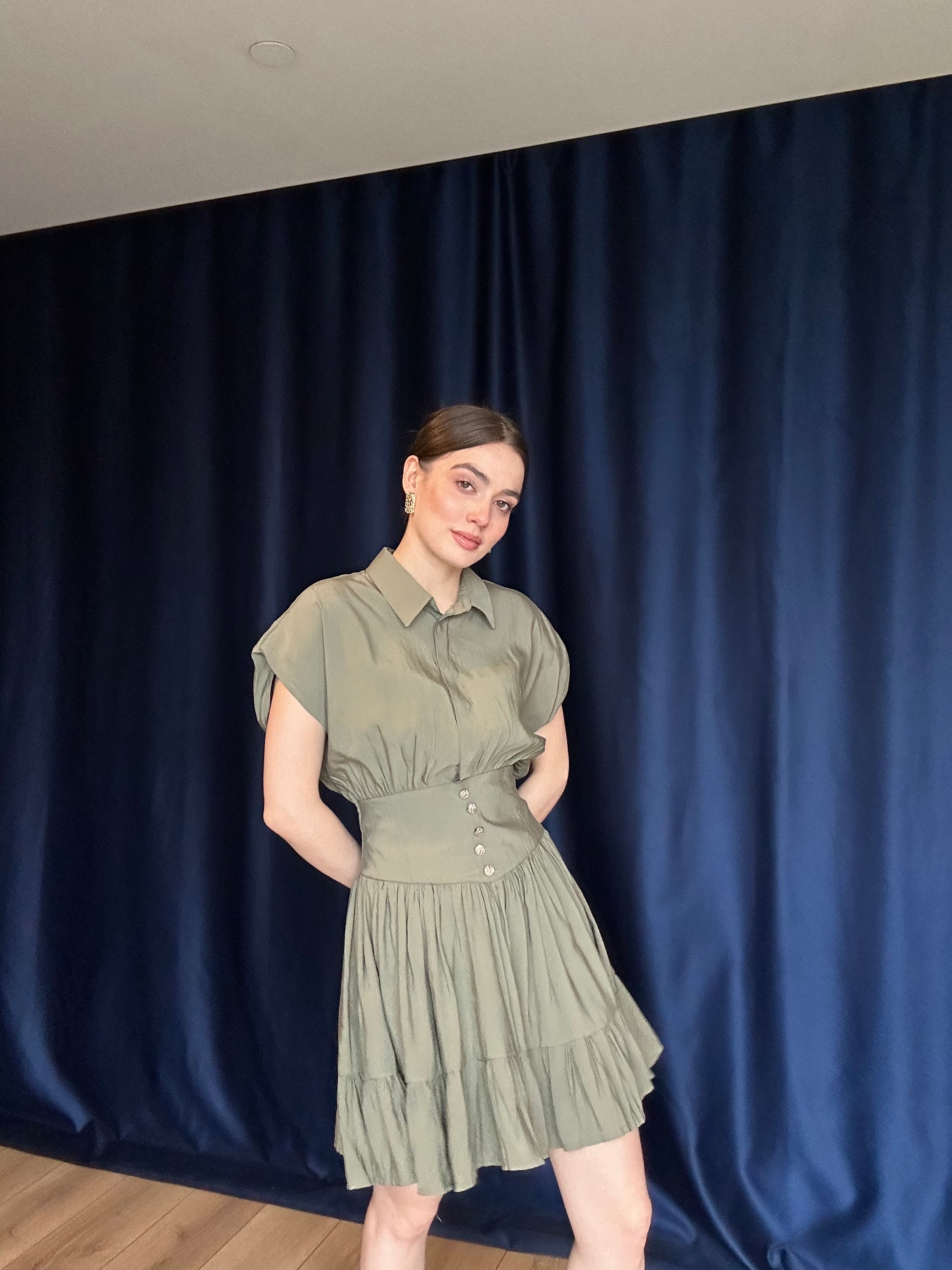 Aec Private Women's Cotton Couture Dress -34424