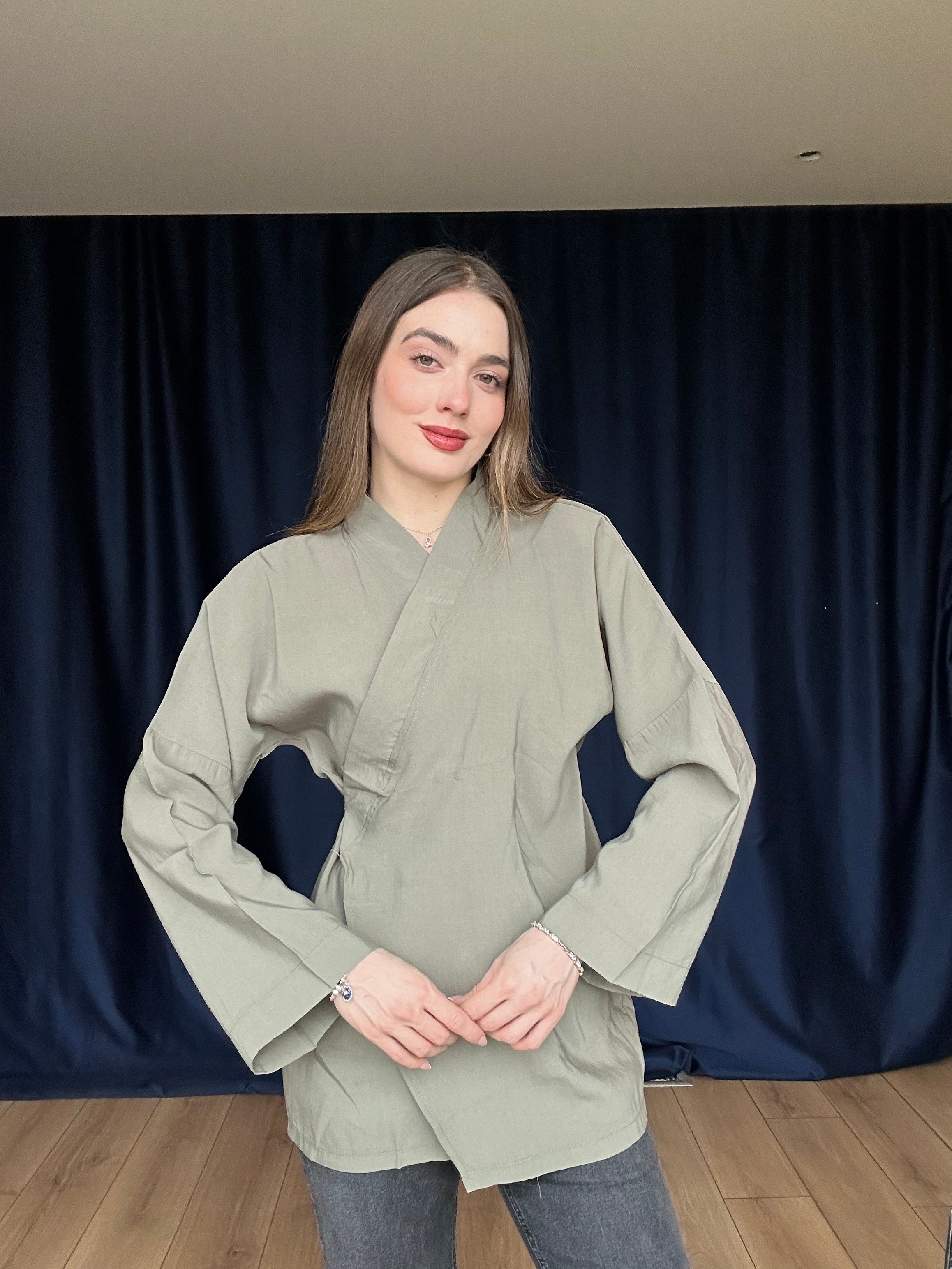 Aec Prive Kadın Natural Kimono - 4534