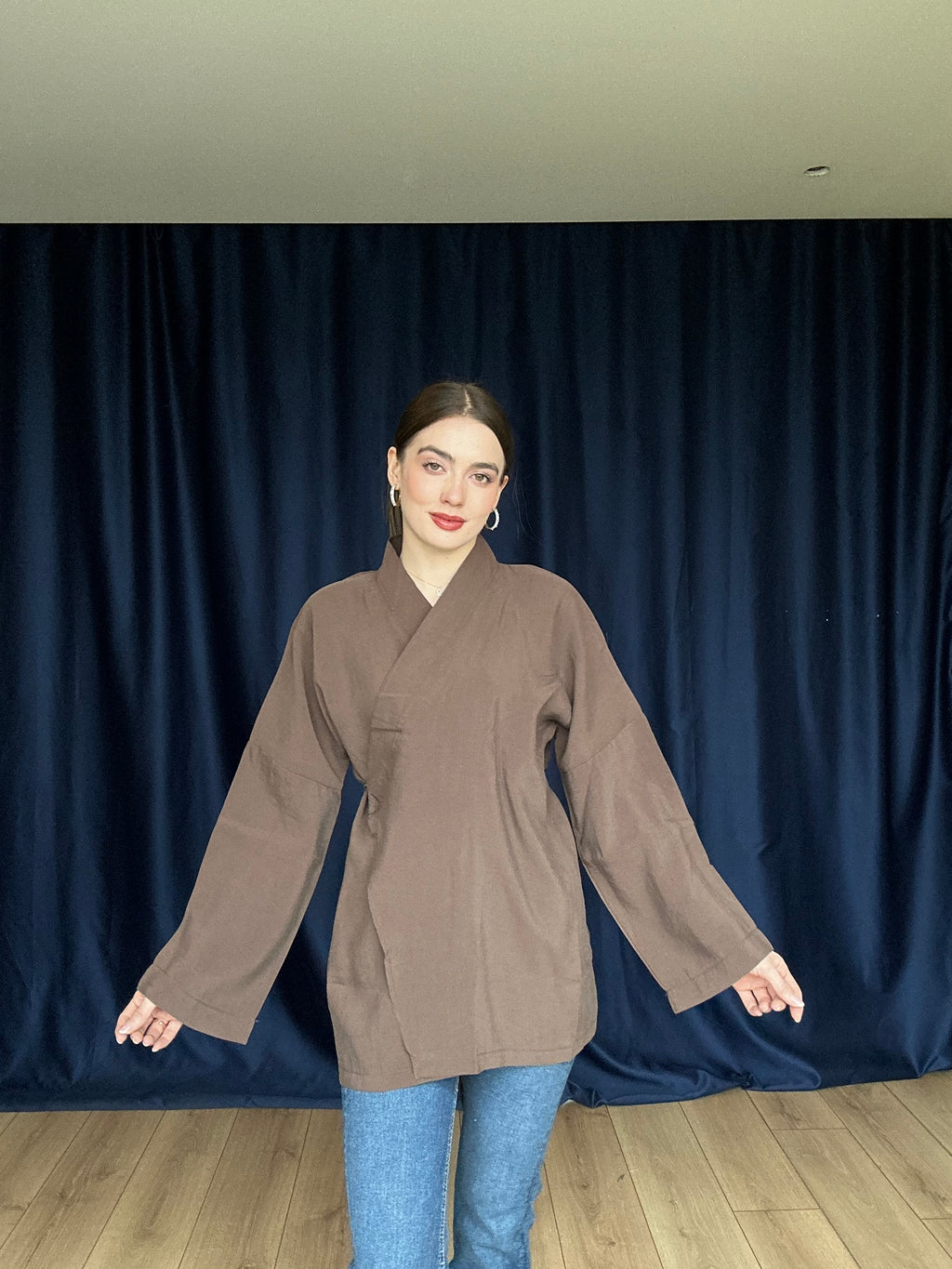 Aec Prive Kadın Natural Kimono - 4534