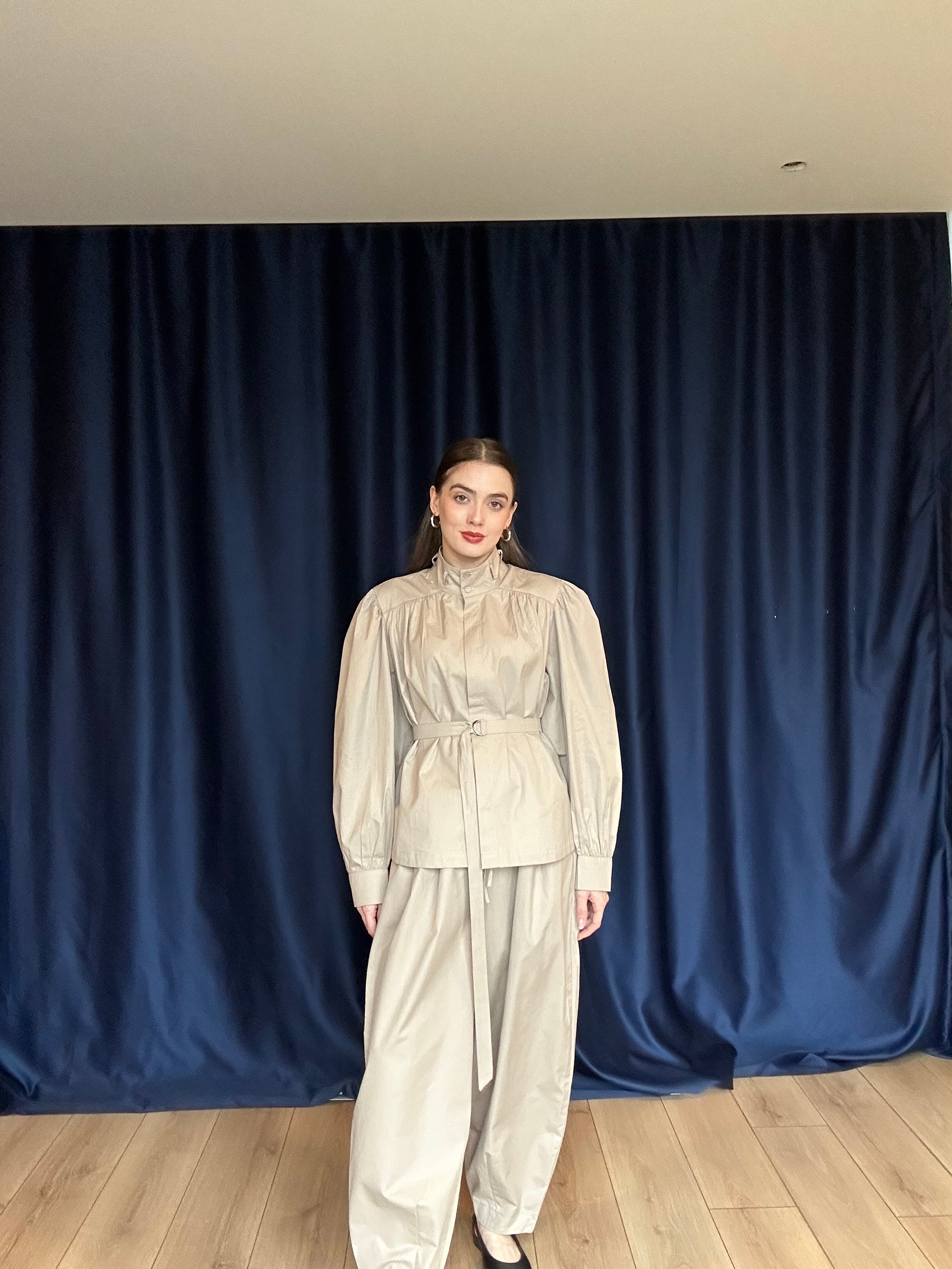 Aec Prive Kadın Premium Poplin Gömlek Pantolon Suit- 34323