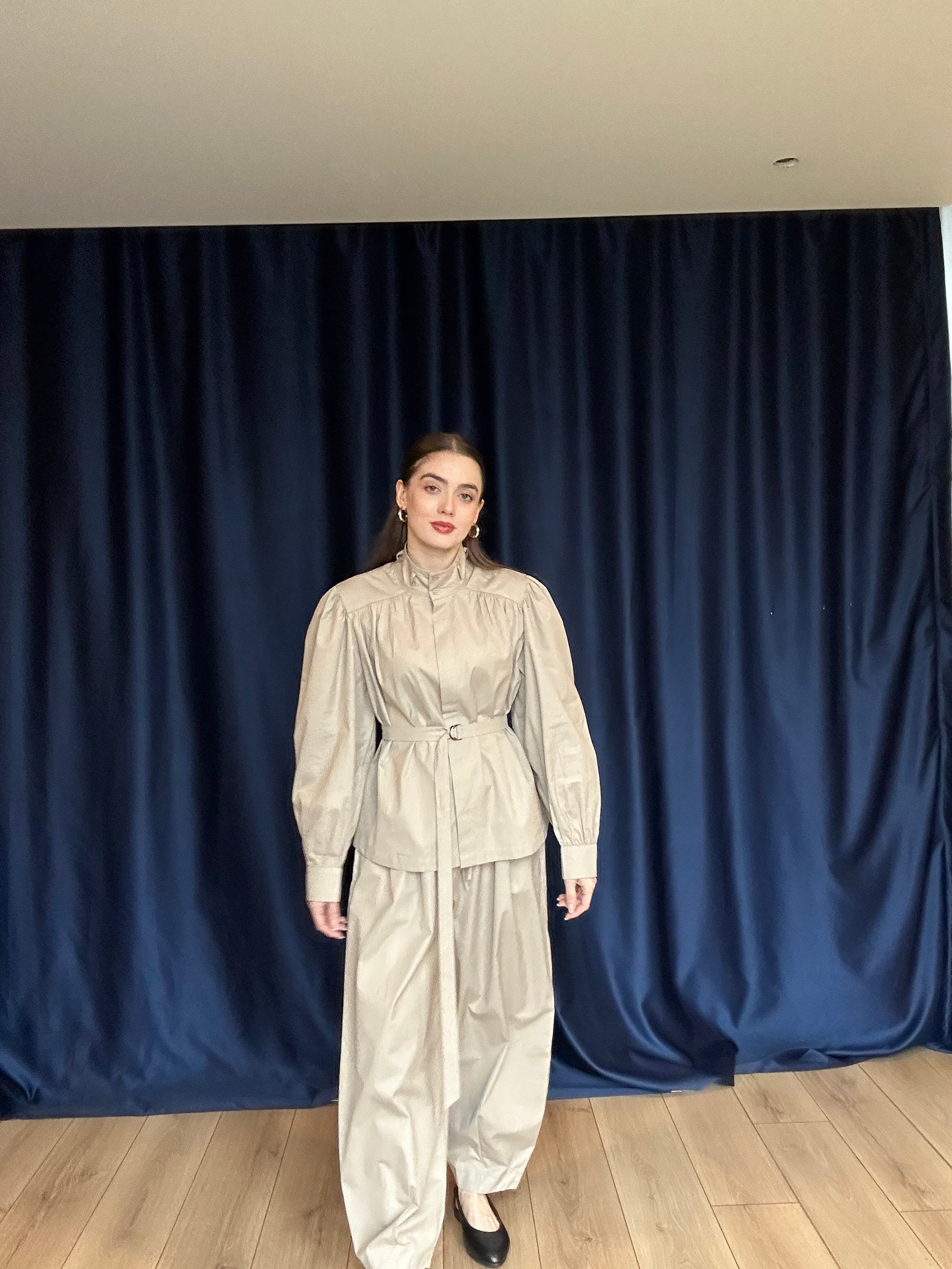 Aec Prive Kadın Premium Poplin Gömlek Pantolon Suit- 34323