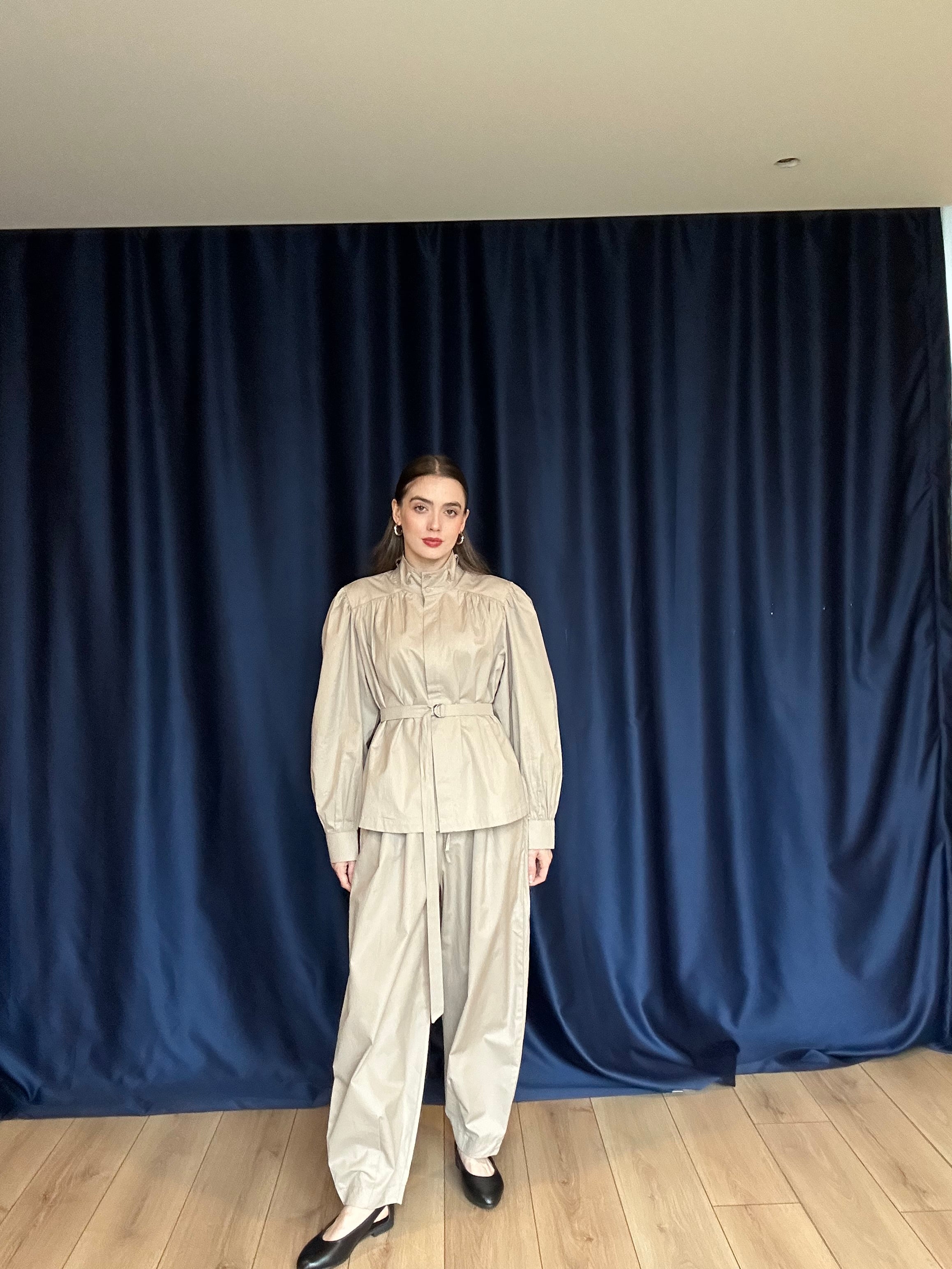 Aec Prive Kadın Premium Poplin Gömlek Pantolon Suit- 34323