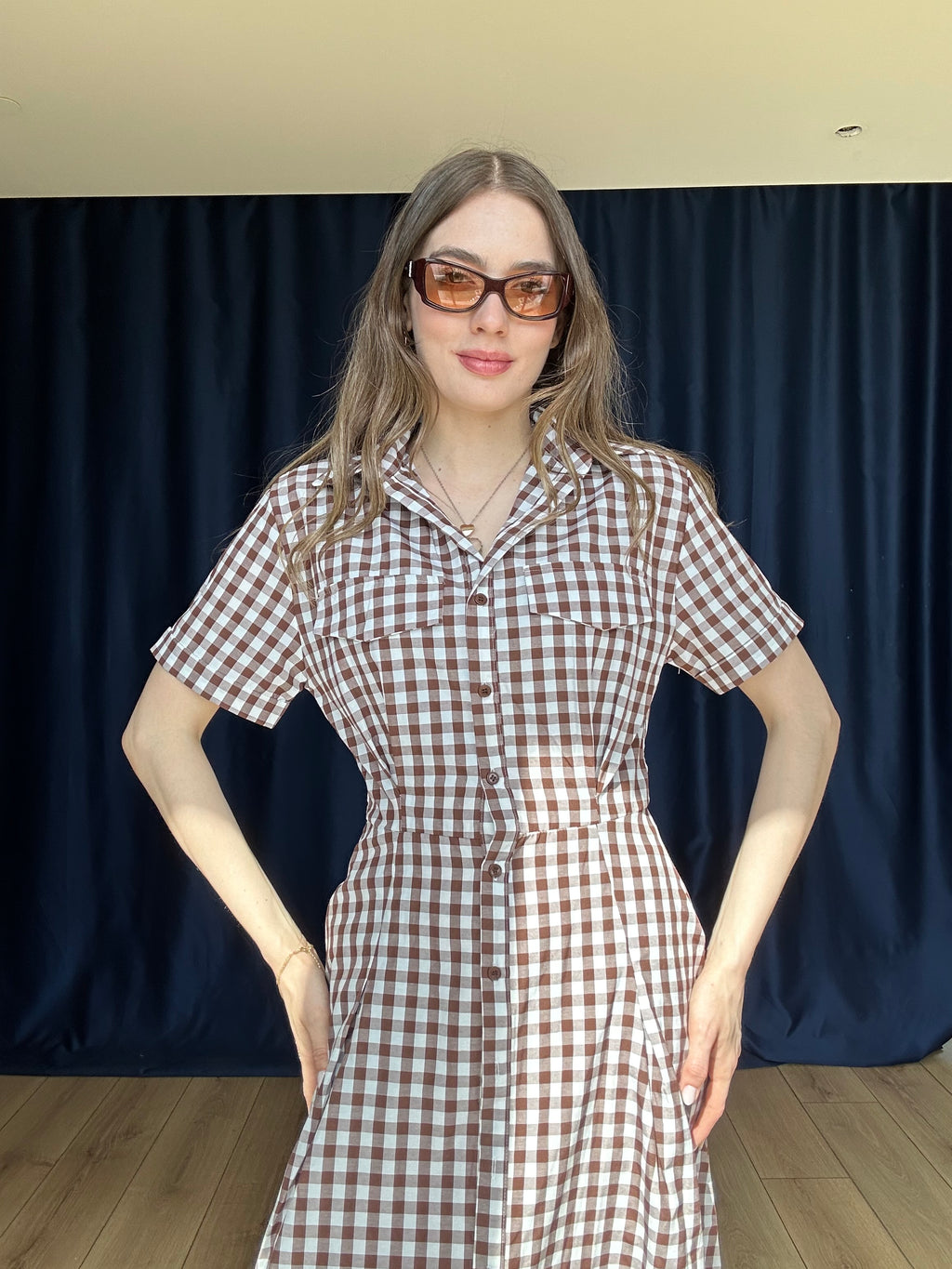 Aec Prive Kadın Pötîkare dress -7182