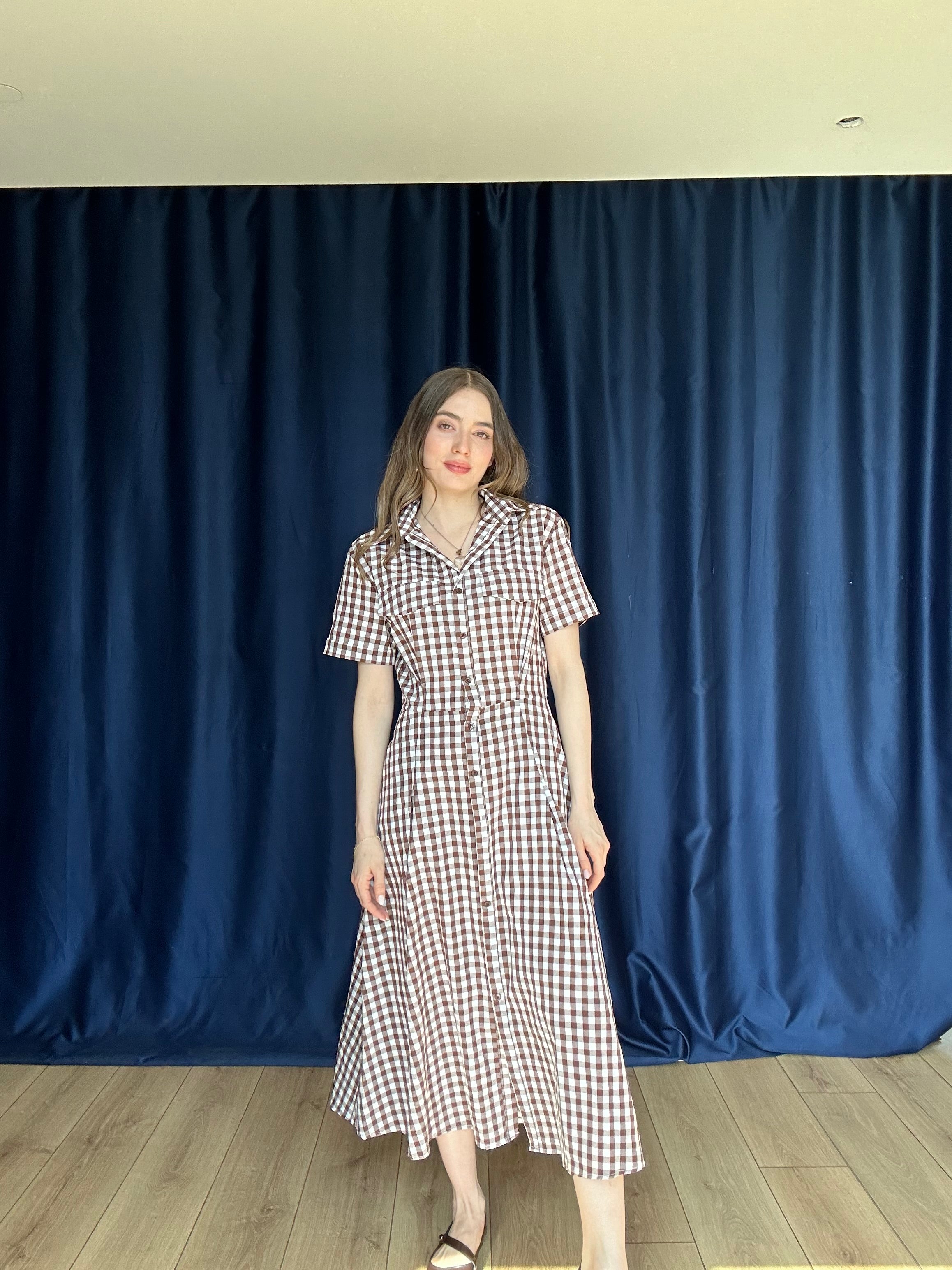 Aec Prive Kadın Pötîkare dress -7182