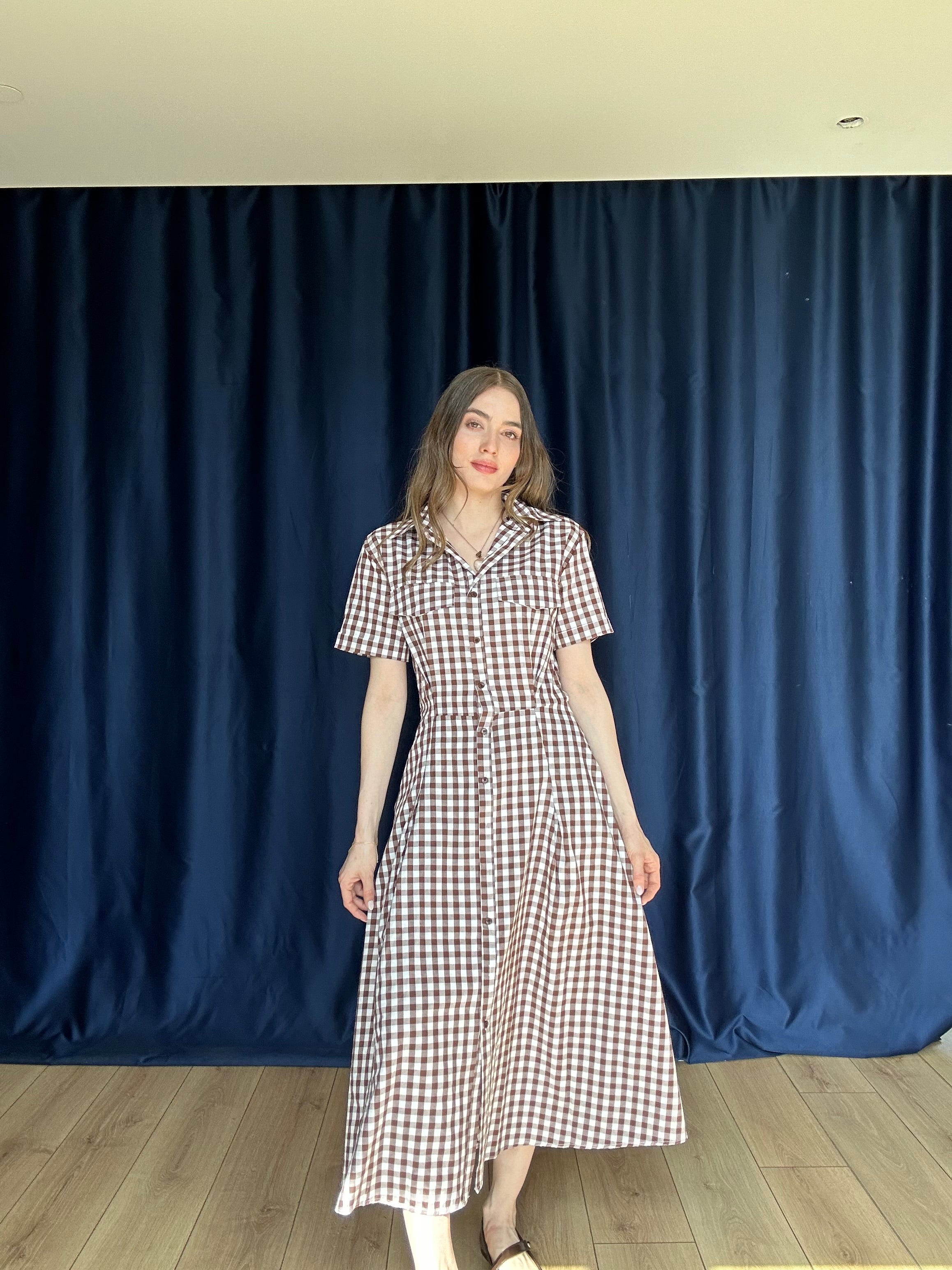 Aec Prive Kadın Pötîkare dress -7182