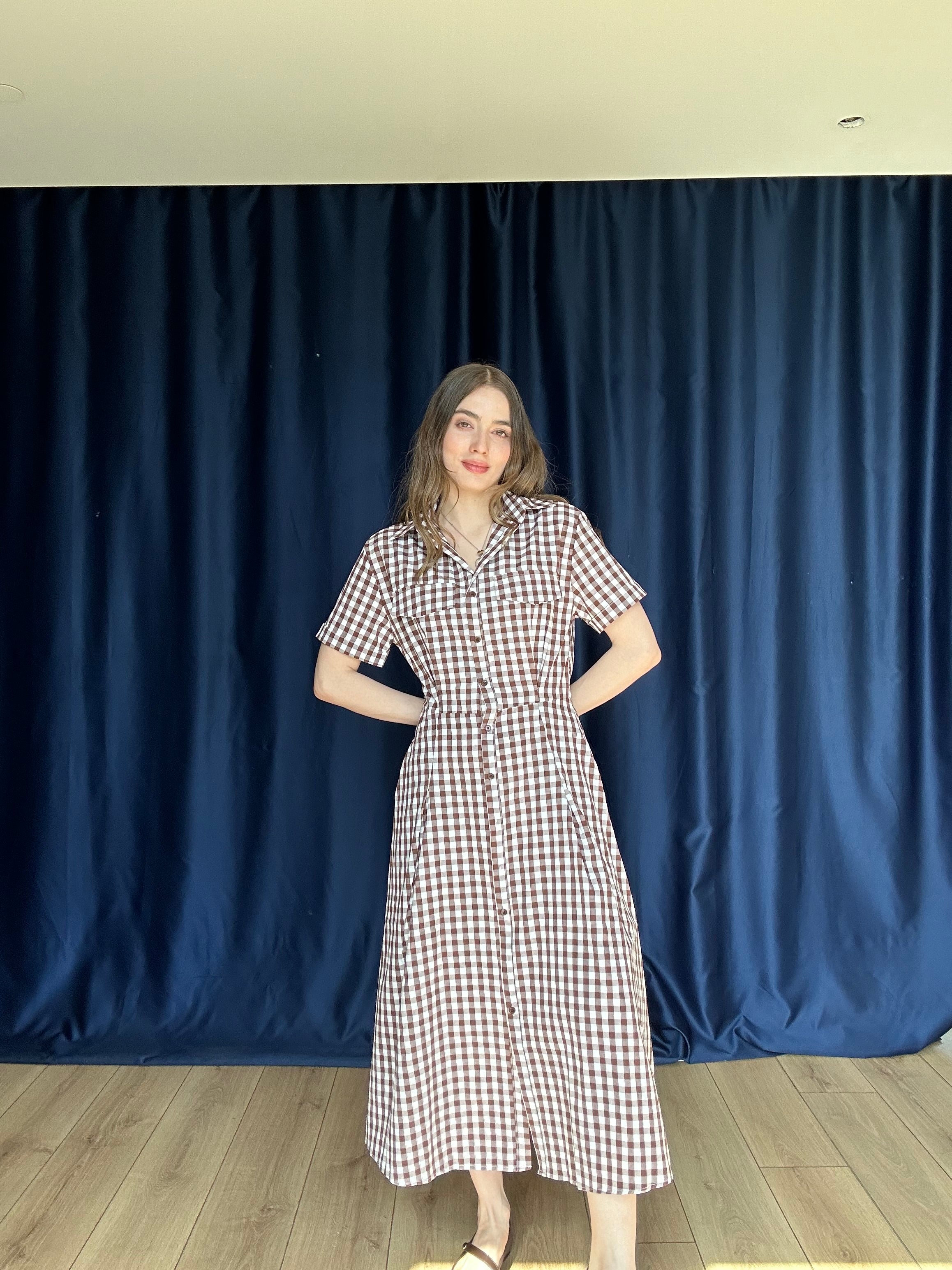 Aec Prive Kadın Pötîkare dress -7182