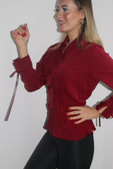 Aec Prive Kadın Özel Tasarım Beli İnce Gösteren Gömlek