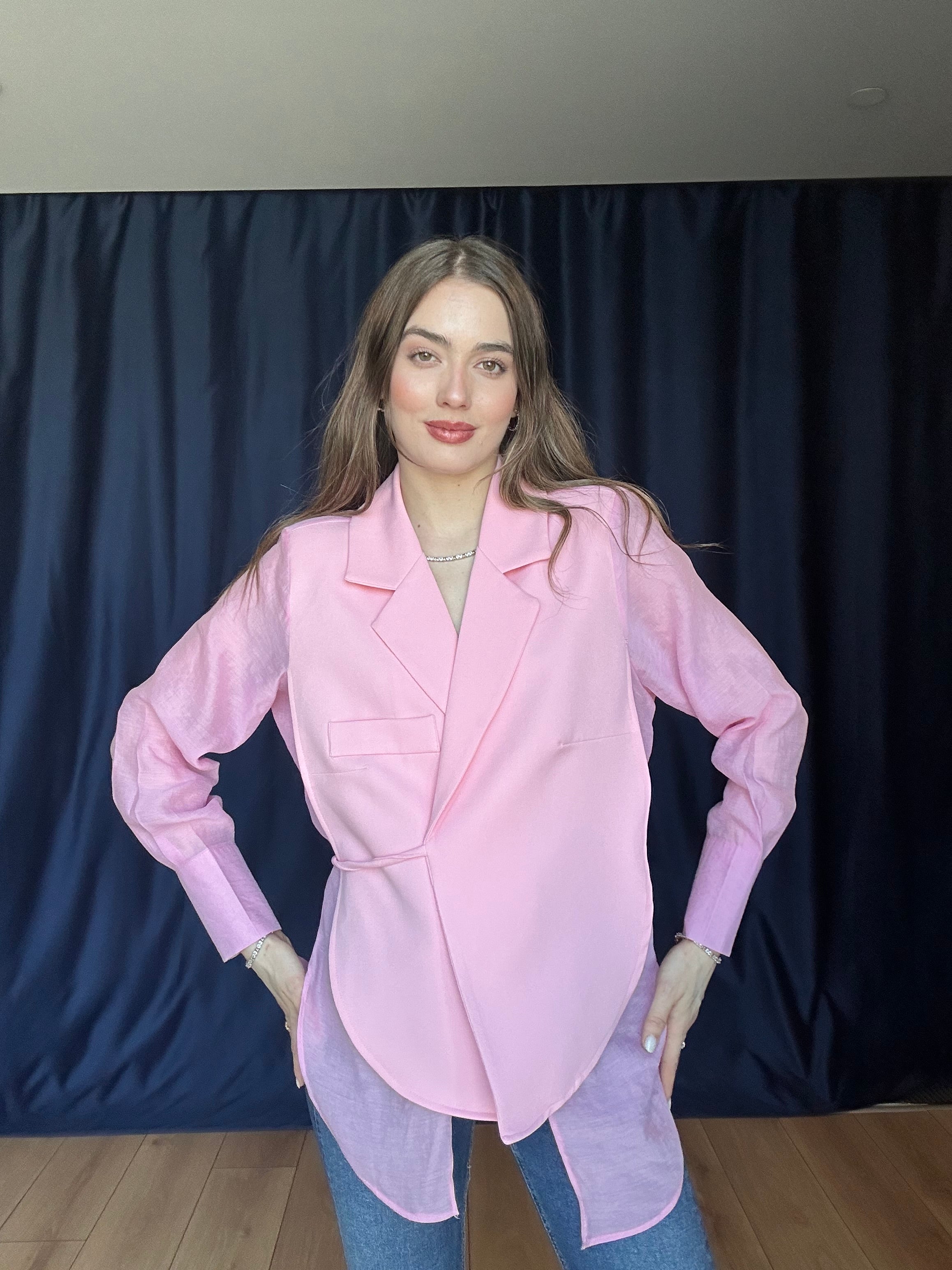 Aec Prive Women's Couture Tulle Detailed Special Design Jacket -56699 (Pre-order. Shipping date: 28.03.2026)