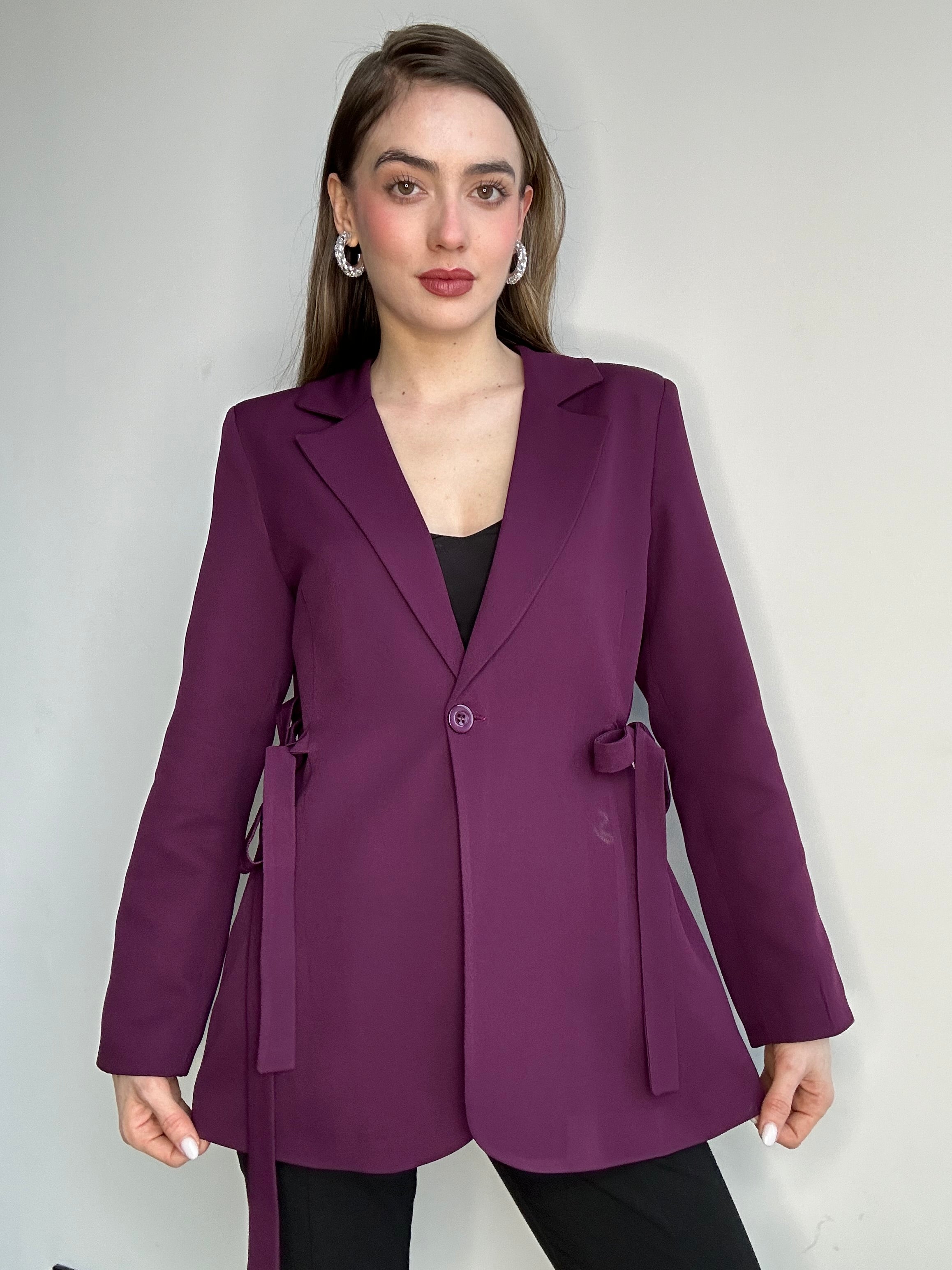 Aec Prive Women's Premium Quality Stylish Jacket with a Slimming Waist