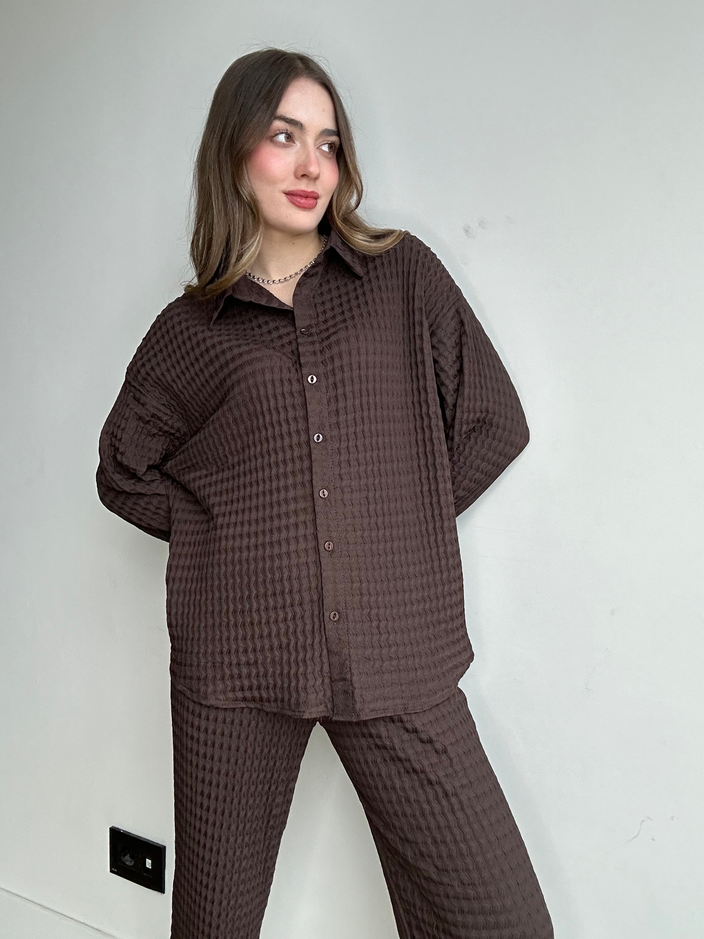 Aec Prive Women's New Season Shirt and Pants Set