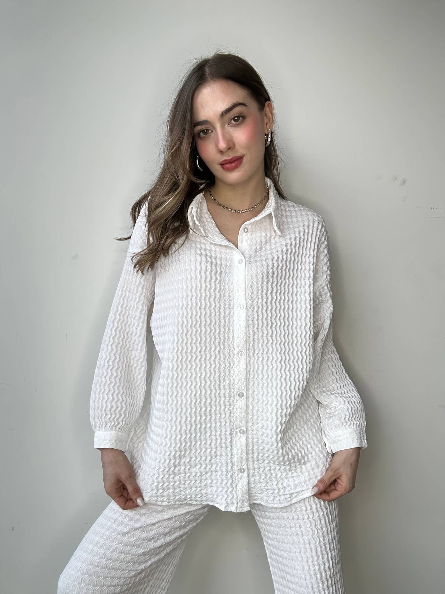 Aec Prive Women's New Season Shirt and Pants Set