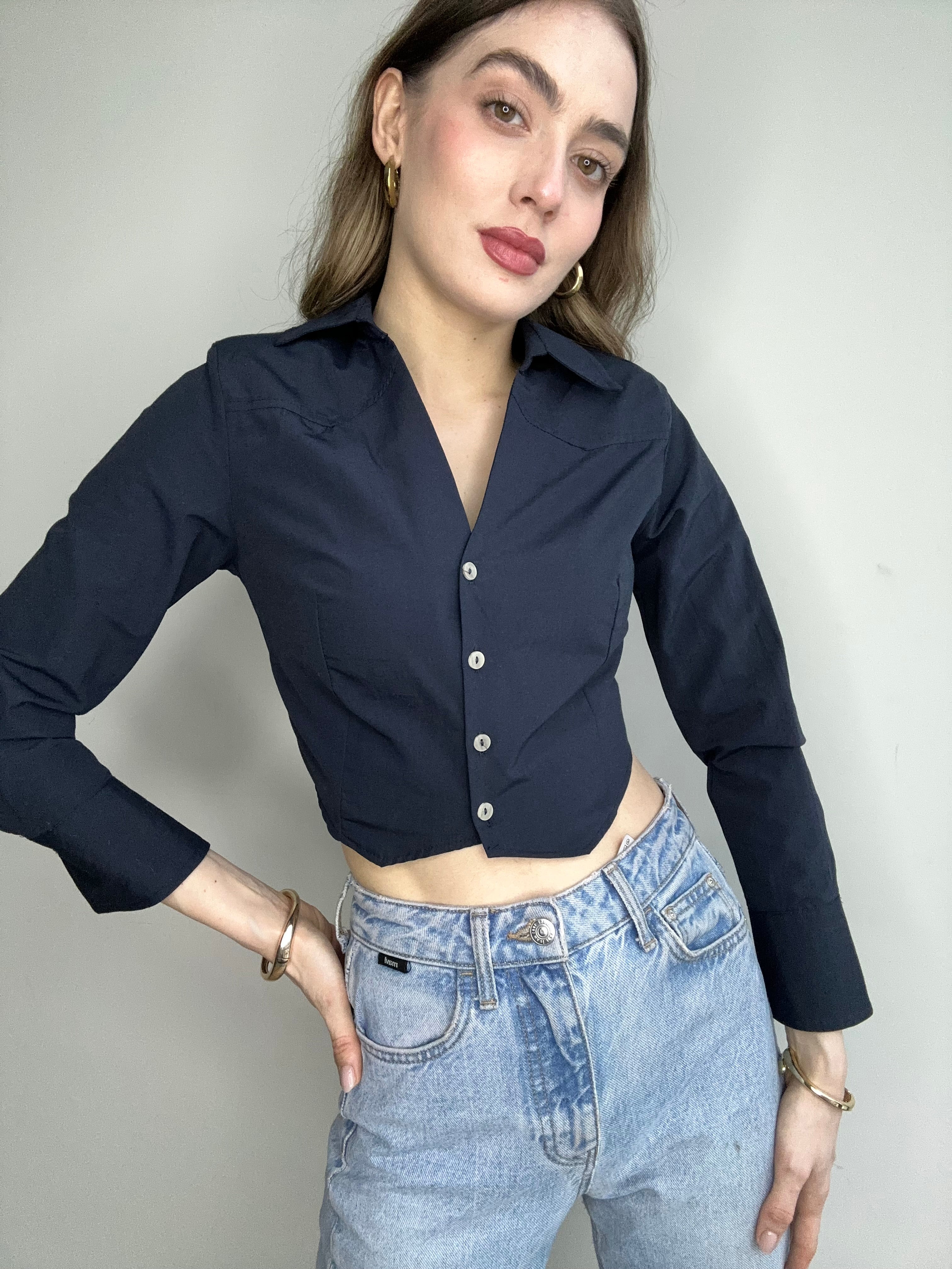 Aec Prive Kadın Pamuklu Slim Fit Gömlek- 78787