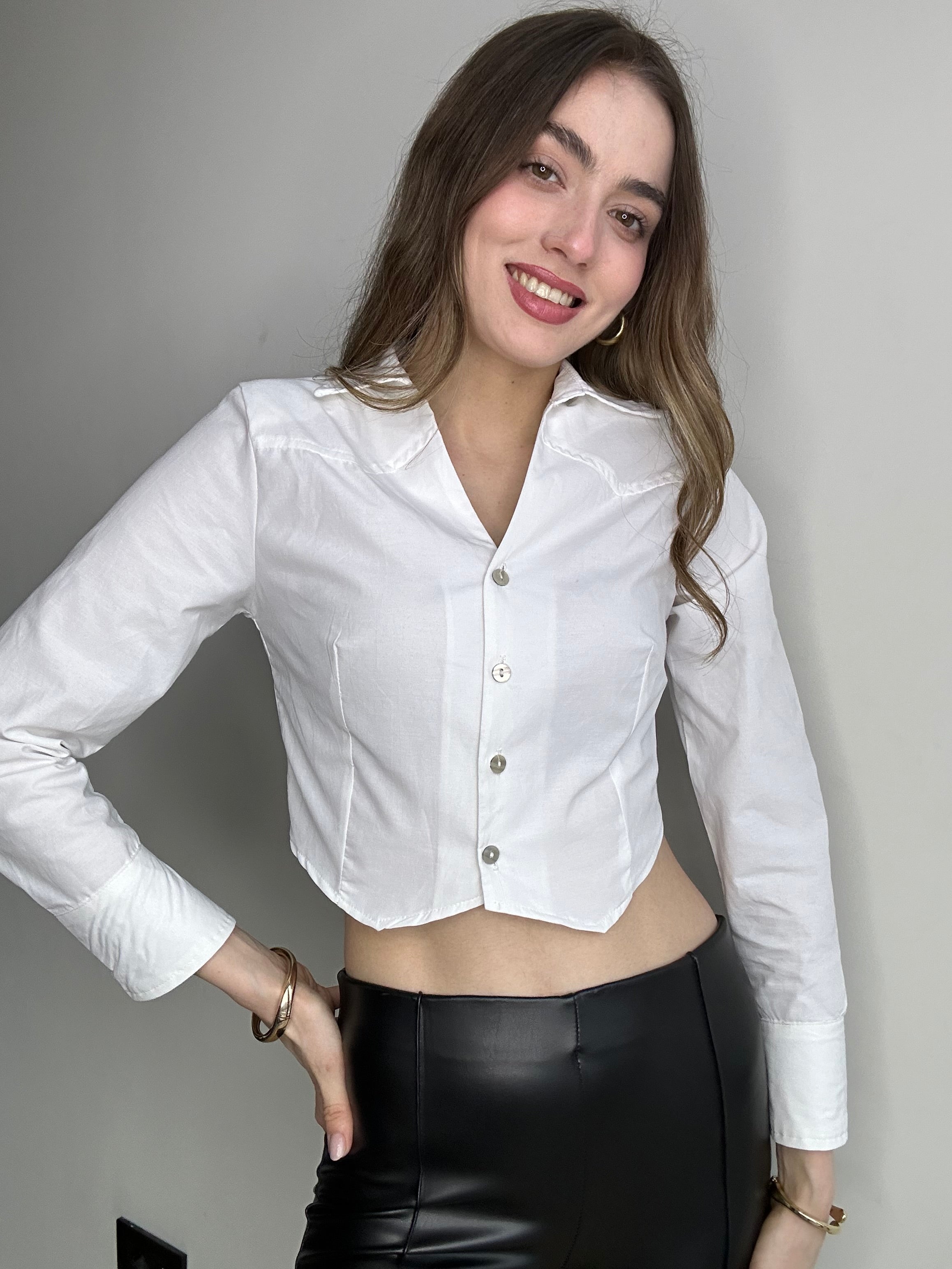 Aec Prive Kadın Pamuklu Slim Fit Gömlek- 78787
